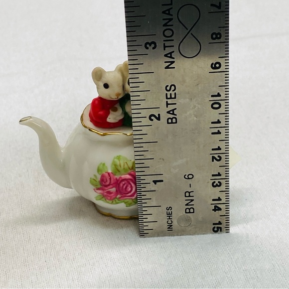 Hallmark Keepsake Mother Daughter Mice Teapot Ornament 3 inch Christmas Holiday - Picture 12 of 13